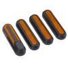 4Pcs Electric Scooter Wheel Hubs Cover Safe Drive Install Easily Electric Scooter Accessories for   M365
