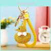 Adorable Diamond Encrusted Yellow Duck Car Keychain Gift For Women Stylish Accessory