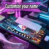 Custom Name Personalized NBA Pattern Mousepad, Laptop PC Desk Mat, Decorative Desk Mat for Home Keyboard Pad Gift