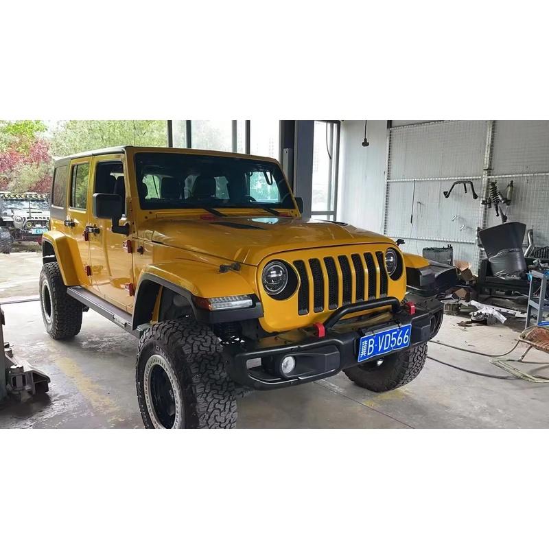High Quality ABS JK To JL Style Upgrade Front Grille 2007-2017 Off Road 4X4 Modification Auto Parts