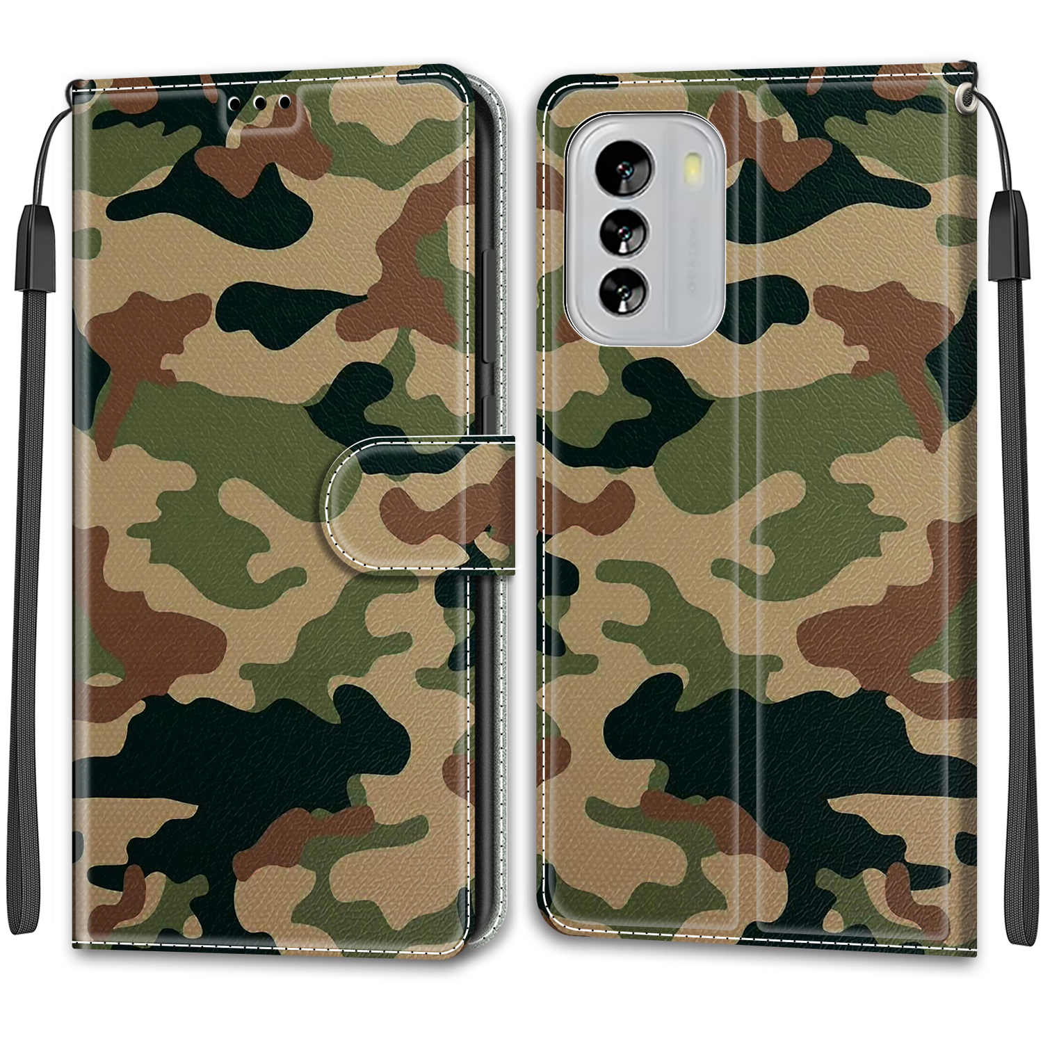 

Розкішний розписний шкіряний чохол для Nokia G60/G21/G11/G20/G10/C12/C22/C32/G42 Wallet Book Style Protective Cover для Nokia 6.3/Nokia C01 Plus/Nokia G310 Nokia C01 Plus