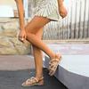 Fashion 2025 Ladies Shoes Open Toe Women's Sandals Fashion Slip-on Casual Summer New Plus Size Light Comfortable Concise Flat Sandals
