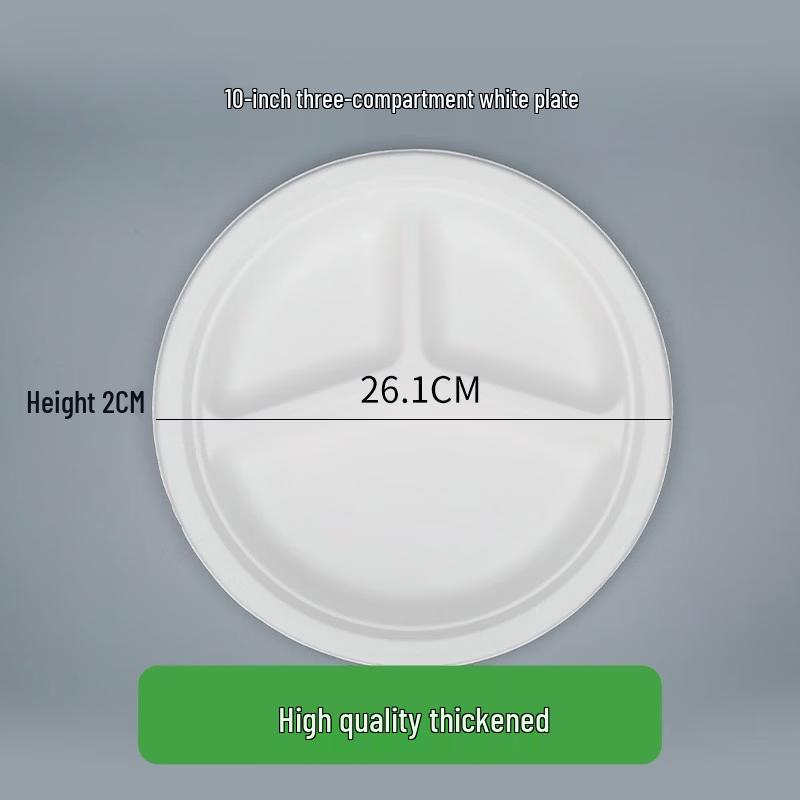 Eco-Friendly Wheat Straw Disposable Dinnerware Set