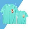 2026 Year of the Horse Family Shirt: Festive Pure Cotton Parent-Child T-Shirt for New Year