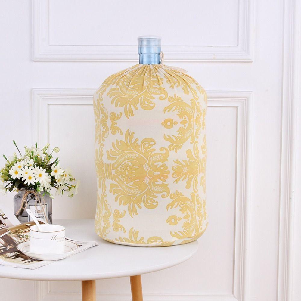 

Декоративная бутылка для воды объемом 5 галлонов, многоразовый диспенсер, бочка, пылезащитный чехол, ведро 5