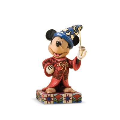 Disney Traditions Jim Shore Sorcerer Mickey Mouse Standing Pose Disney Figure Inch 4.25