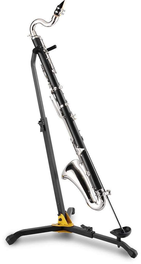 HERCULES Bass Clarinet/Bassoon Stand Black DS561B