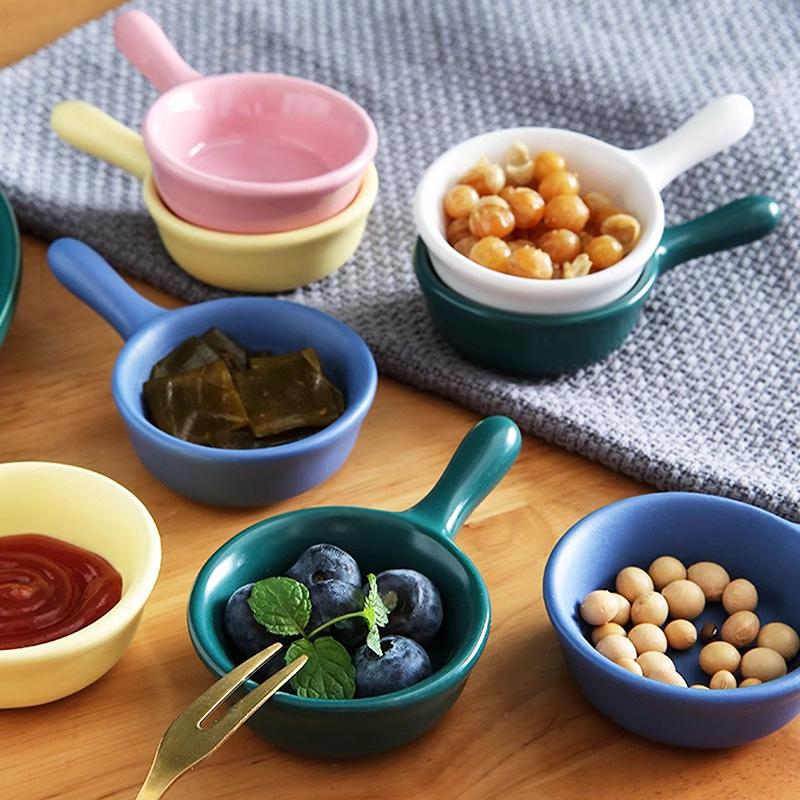 Miska na omáčku Porcelánová miska na kečup Miska na koření Miska na sójovou omáčku Misky na omáčky Pro restauraci Koření Domov