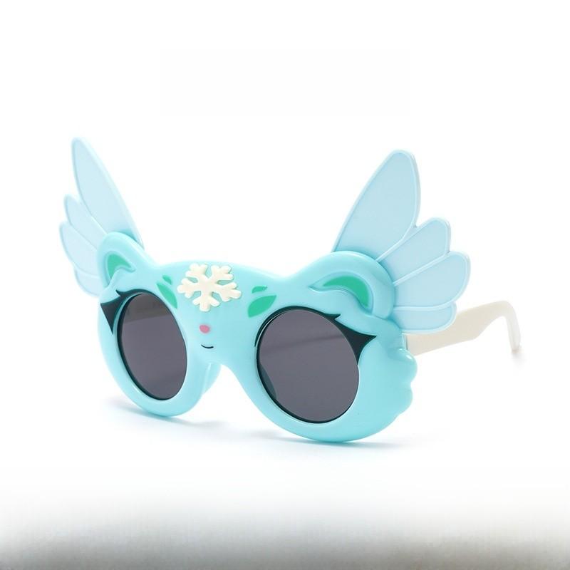 Kids Polarized Sunglasses With Flexible Wings Uv400 For Outdoor Play And Fashion