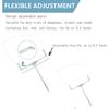 2 pièces Support Métallique pour Gouttière Support de Tuyau d'Eau de Pluie Antirouille Stabilisateur Ancrages pour Support de Tuyau