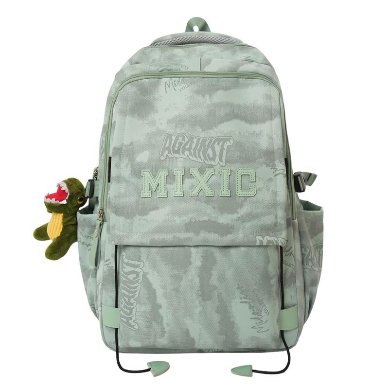 Junior High School Student Schoolbag Graffiti Men's Backpack