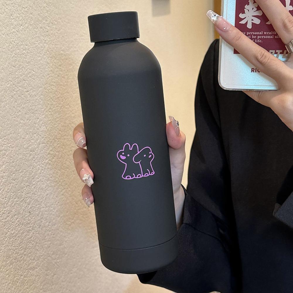 Small Mouth Small Caliber Thermal Cup Drinking Kettle Coffee Thermos Mug  Children Girls Boy