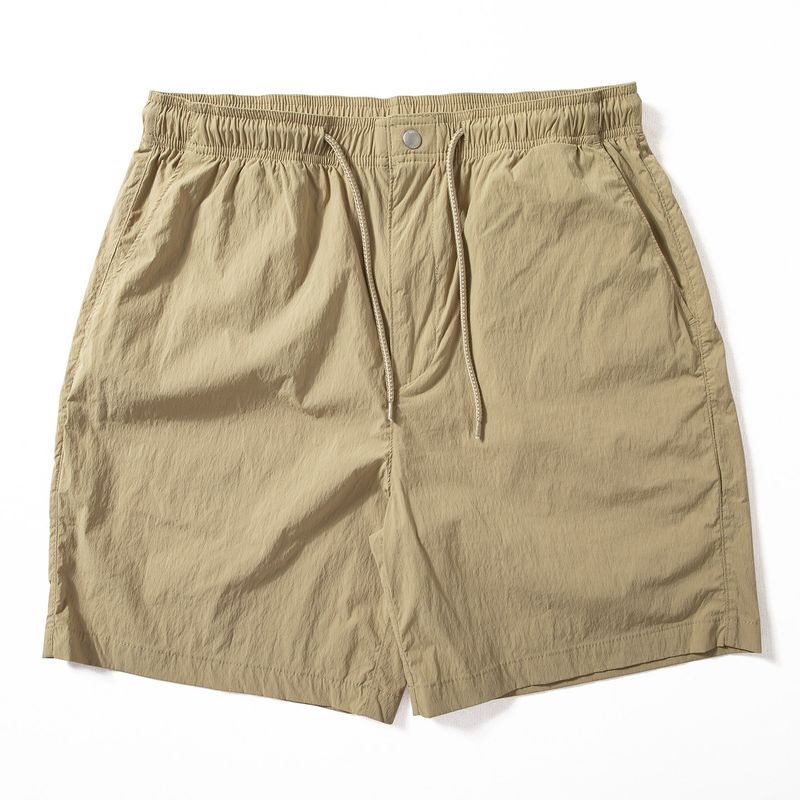 Summer Quick-Dry Shorts for Men, Lightweight, Simple, Versatile Beach Shorts, Outdoor Functional Style, Loose Straight-Leg Five-Point Pants