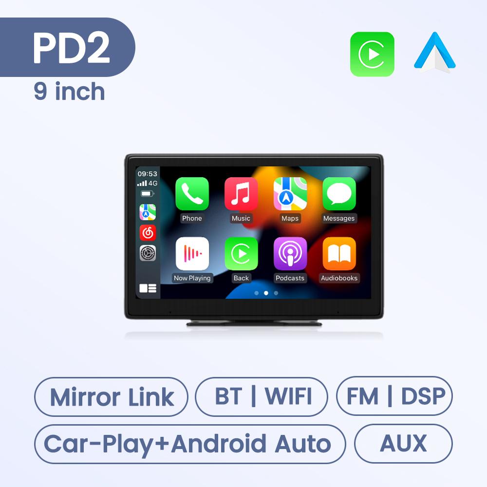 Navifly Wireless CarPlay Android Auto Universal Central Control Smart Screen All-in-one Multimedia Video Player AHD Camera DSP