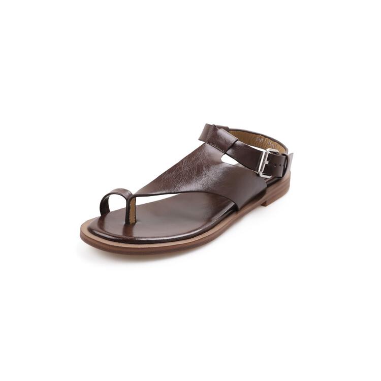 Fashion 2025 New Summer Women Modern Flat Sandals Gladiator Shoes for Women Pinch Toe Flat Heels Ladies Shoes Fashion Flats