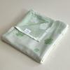 Summer bamboo fiber blanket office nap towel quilt cold blanket air conditioner thin blanket bed