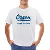Orson Limestone T-shirt tees vintage heavyweight t shirts for