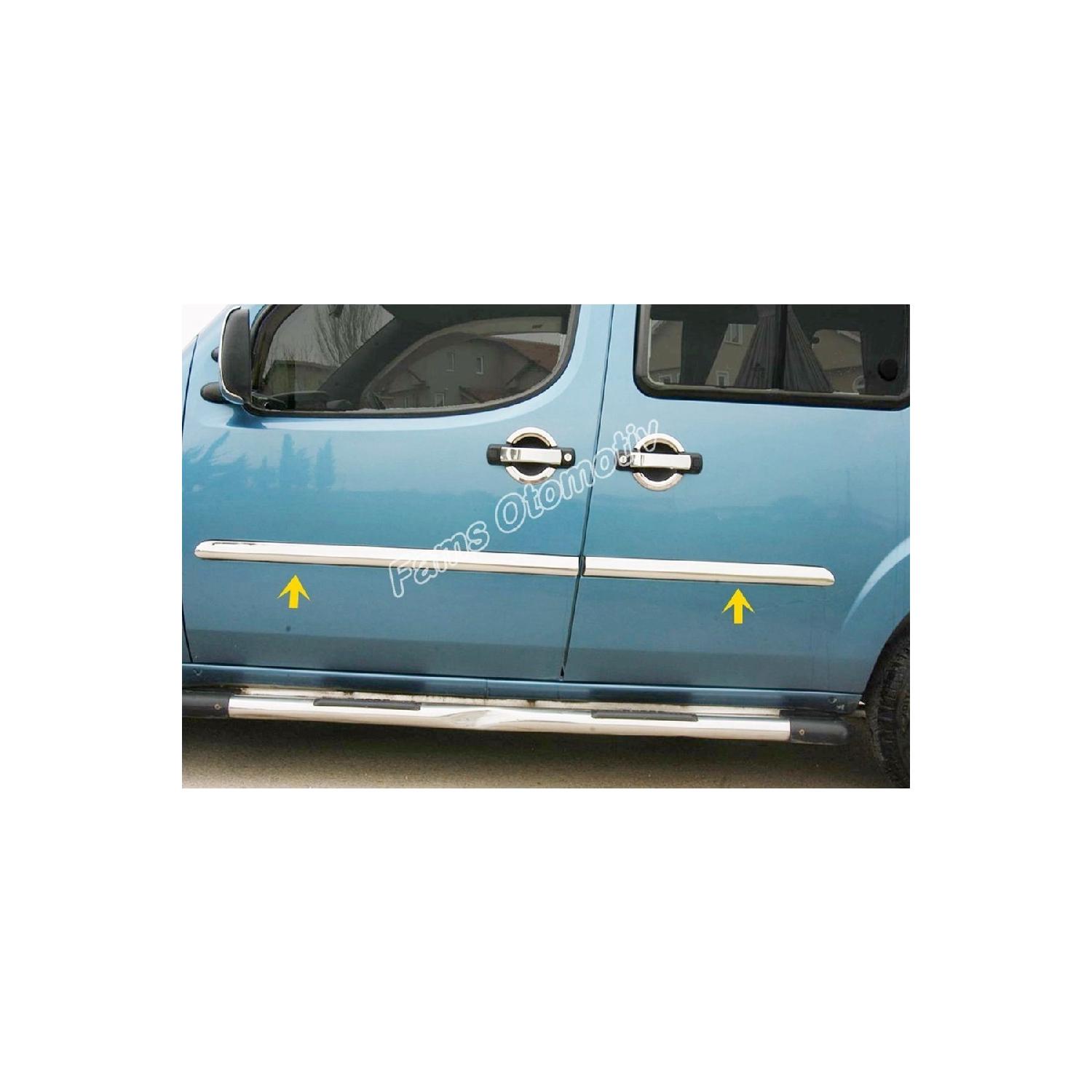 

Для Doblo 1 боковая дверная полоса хром 2000 2001 2002 2003 2004 2005 2006 Совместимость