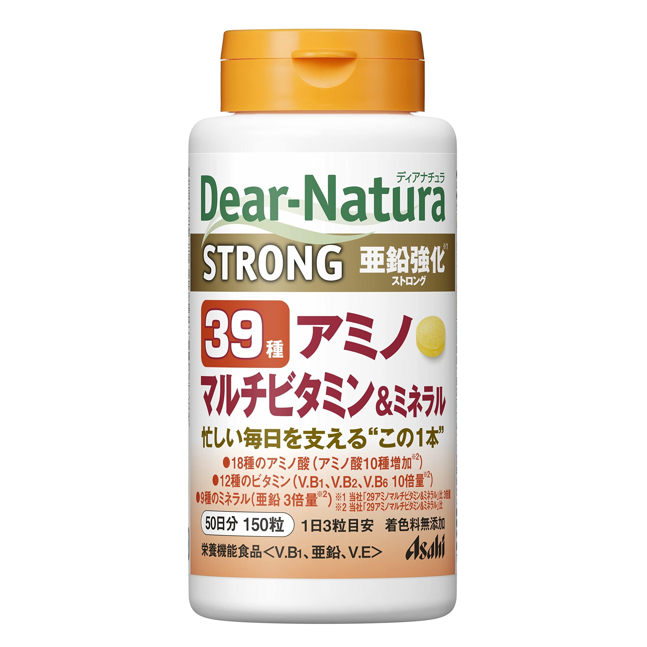 

Dear-Natura Strong 39 Amino, Multivitamin & Mineral - Made in Japan 150Tablets (50Days)