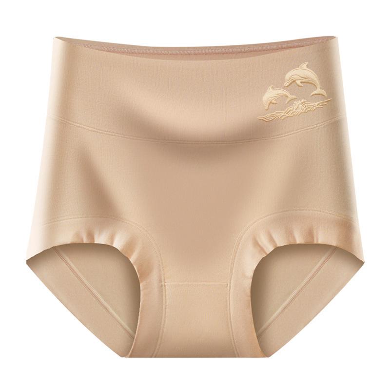 Sealed High-Waisted Women's Modal Underwear: Antibacterial Cotton Crotch, Tummy Control, Butt-Lifting Triangle Panties