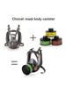 Gas Mask Acid/Organic/Ammonia 6800A Full Face Mask Respirator Paint Chemical Pesticide Laboratory Anti-dust Multifunction Filter