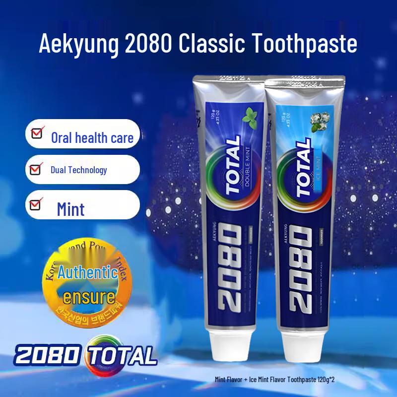 

Aekyung 2080 Classic Fresh Breath Toothpaste
