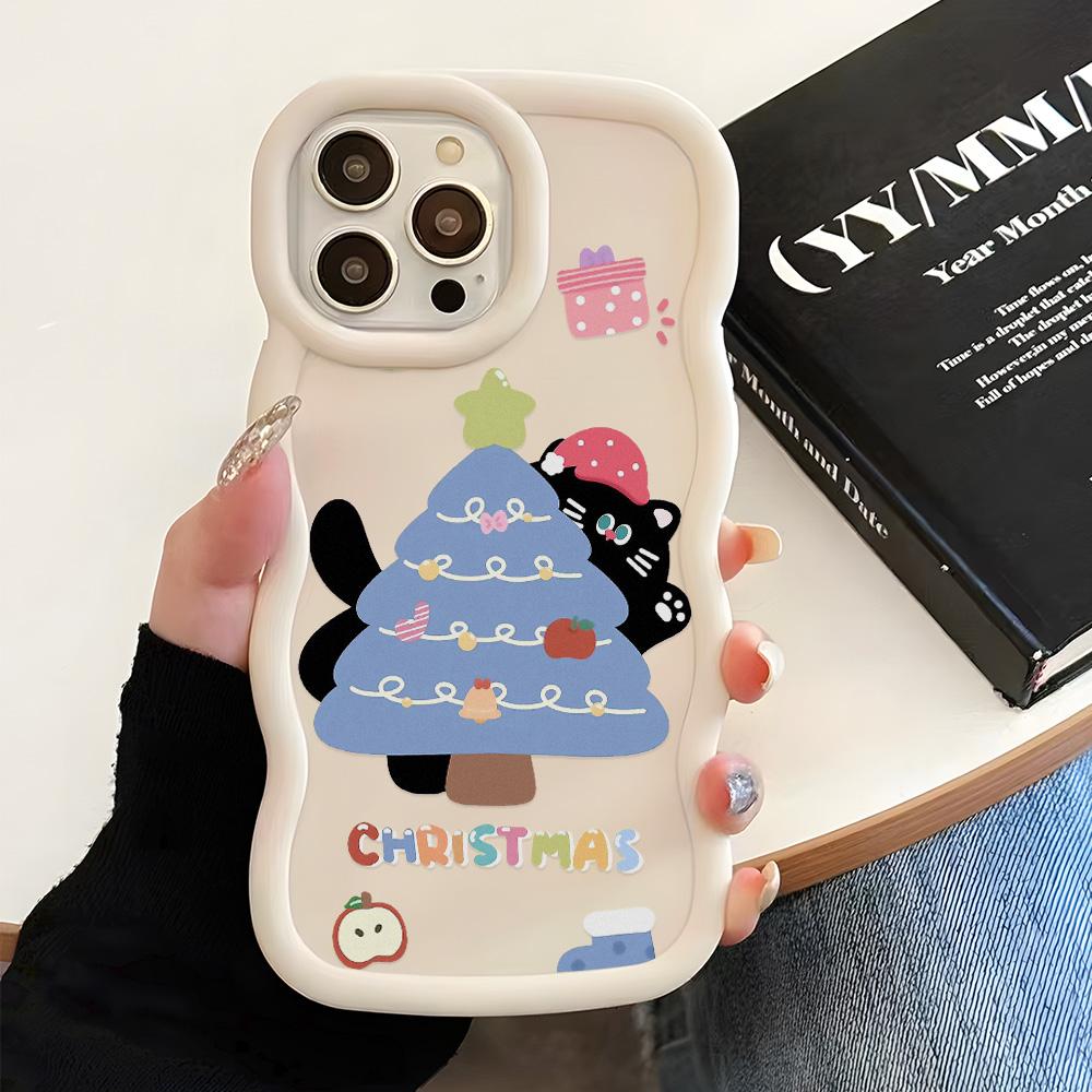 Mobile Phone Cases for iPhone 11 13 XR 15 Pro Max 12 14 Pro Max Case iPhone 16 7 Plus 8 Plus XS Max 15 Plus Macaron Cartoon Cute Anti-fall Waterproof