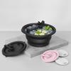 1Pcs Built-In Ice Tray Portable Silicone Breathing Ice Folding Basin Skin Tightening Facial Plunge Bowl Anti-Inflammation