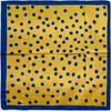 Dot Print Headband Hijab Scarfs For Women Square Shawls Wraps Bandana Head 90*90CM Square Kerchief Neck Scarf EMA