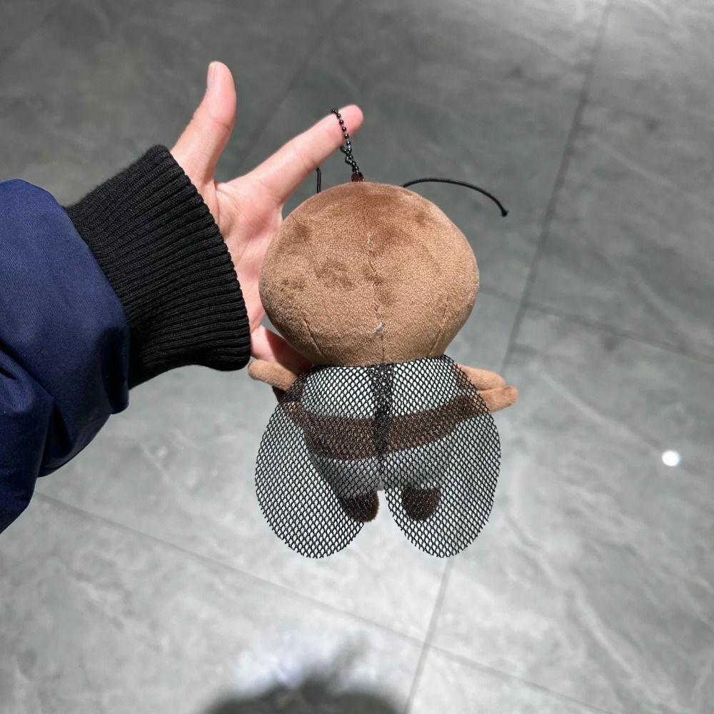 PP Cotton Cockroach Self-deprecating Bear Doll Chiikawa Plush Dolls  Hanging Accessory