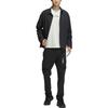 Adidas Polo Button Long Sleeve Jacket Men jackets Black HN2048
