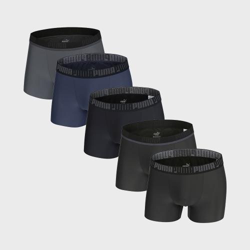 

[Puma] Cooling Cut Blackline Trunks 5PACK PMMYIBO02/00 [Shipped from Korea] 100% Authentic 110