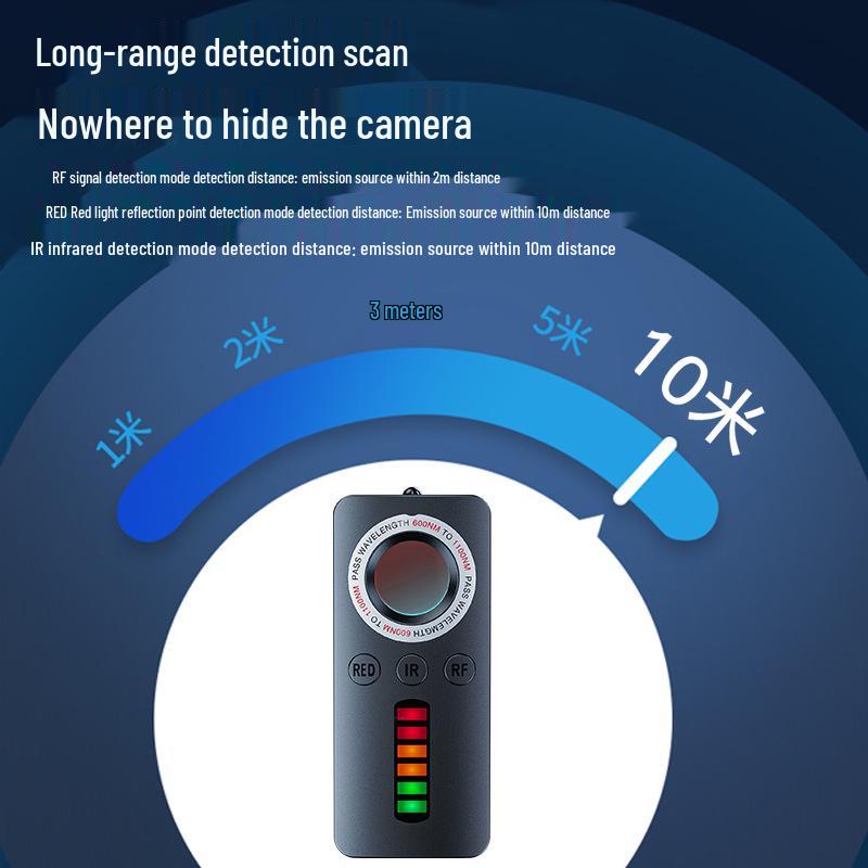 Infrarot Anti-Spion-Kamera & Drahtloser Signaldetektor für Hotels