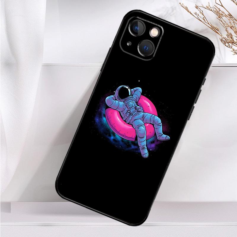 Astronaut Star Space Shockproof Case For iPhone 17 15 16 Pro Max 11 14 Plus 12 13 Mini 16e 17 Air Phone Cover