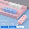 Dual Plug Socket with USB Ports - Two-Pin Extension Board