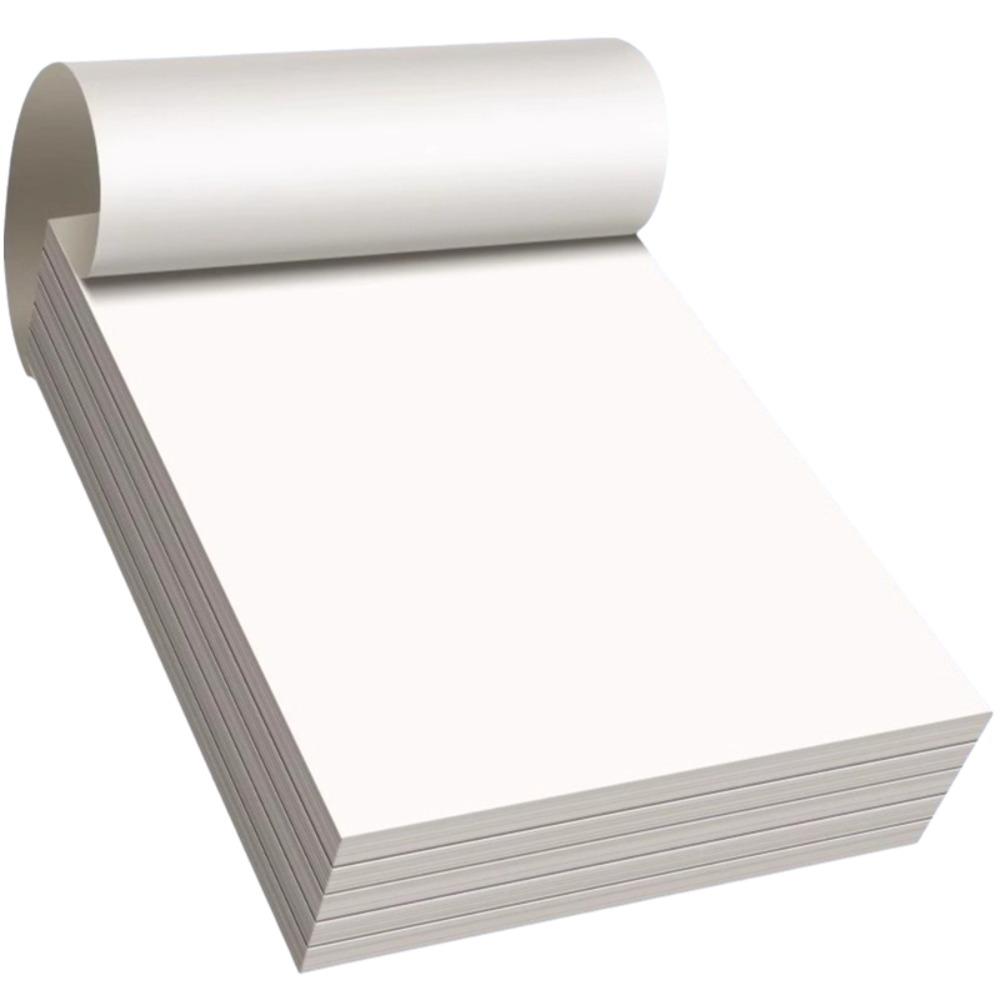 40/100Sheets Eye Protection Scratch Pad Blank/Grid/Partition Notepad Scratch Paper  Math Calculation A4-Blank 40 Sheets