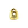 Exaggerated Gold-plated Hollow Tooth Cap: Trendsetting Hip-Hop Grillz Accessory