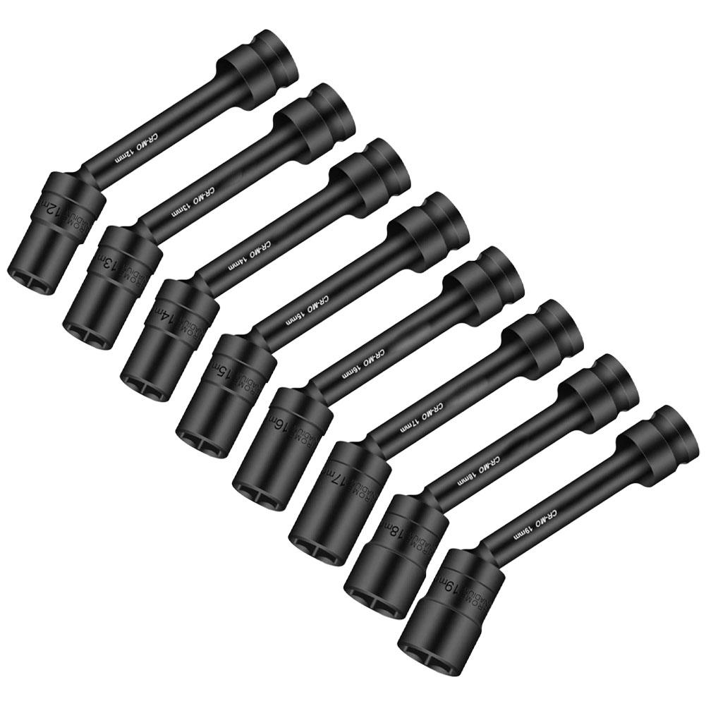 AC Electric Wrench Adapter Hex Socket Head Black Type