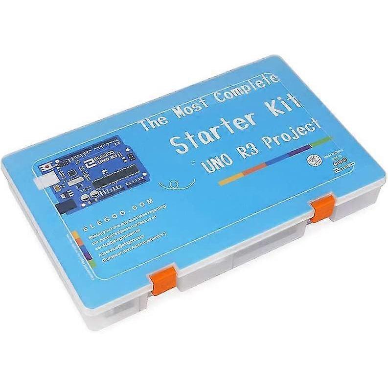 Uno R3 Project Most Complete Starter Kit W/tutorial Compatible With Arduino Ide (63 Items)