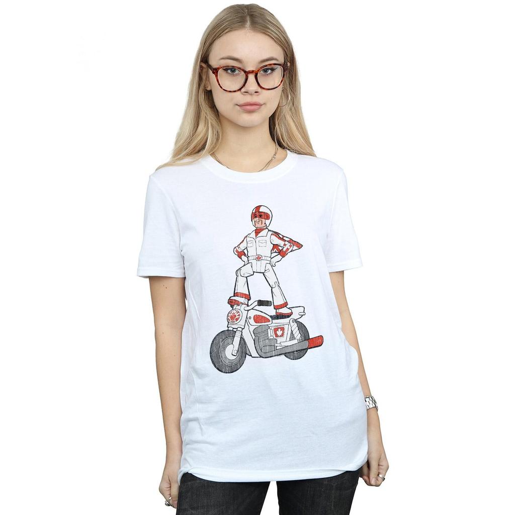 Disney Womens/Ladies Toy Story 4 Duke Caboom Pose Cotton Boyfriend T-Shirt