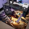 1PC Custom Name Electric Football Player Theme Floor Mat Ideal for Living Room, Game Rooms, Office, Bedroom,Floor Mat Playful Design236