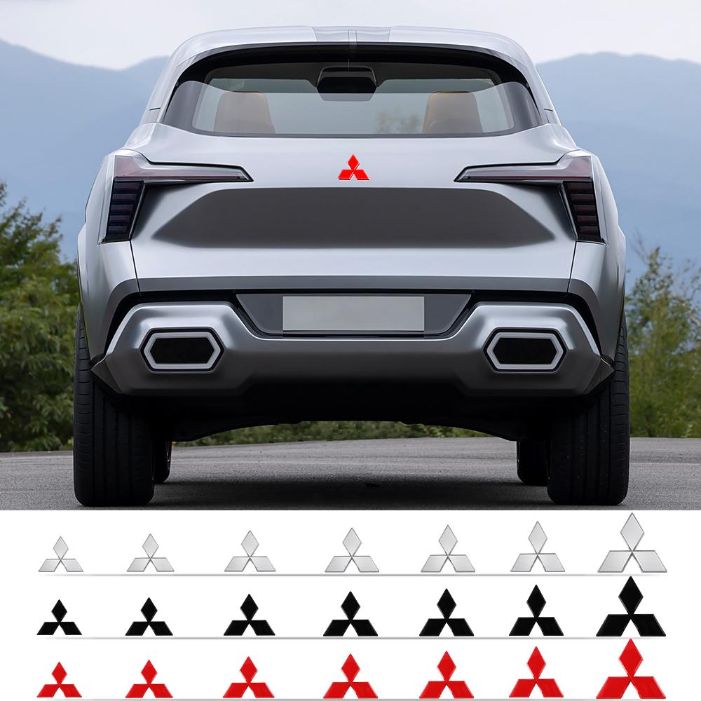 Auto Frontgrill Emblem Heckklappen-Plakette Aufkleber Auto Dekoration Zubehör Für Mitsubishi Lancer L200 Outlander Pajero Eclipse