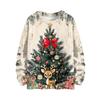 Christmas Sweatshirts For Women Knit Sweater Cute Shirt Fall Crewneck Pullover Tops