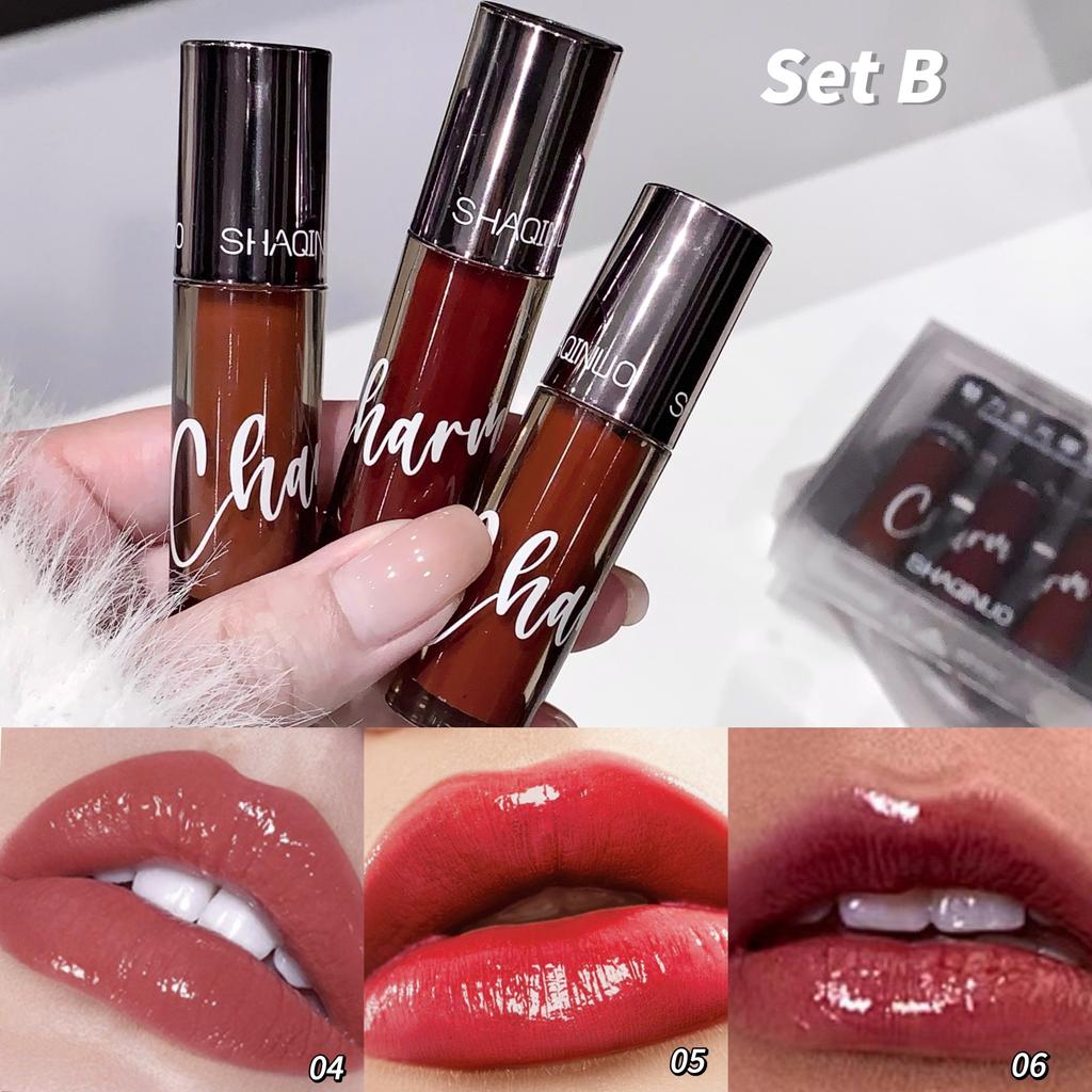 SHAQINUO Bezaubernder Wasserlicht-Lipgloss