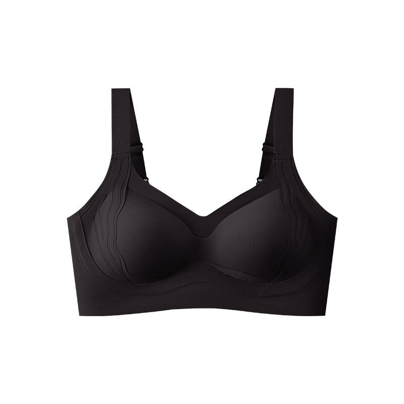 Fixed Cup Sexy Back Bra Small Chest Gathering Not Empty Cup Anti-sagging Soft Support Pull Comfortable Underwear Women