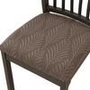 1/4/6Pcs Jacquard Chair Seat Cover Nordic Anti-Dirty Dining Chair Slipcover Home Removable Seat Case For El Kitchen Party