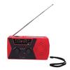 Emergency Radio Solar Hand Crank Weather Portable Self Powered NOAA AM FM WB Phone Charger 2000mAH with LED Light