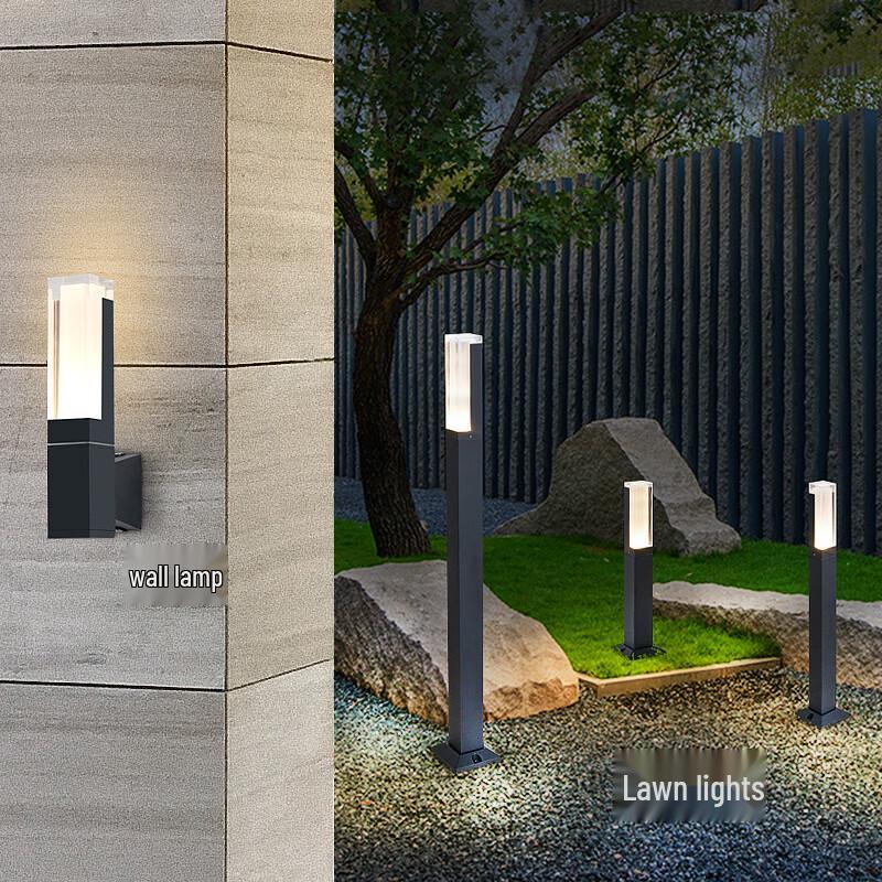 Modern LED Outdoor Lawn Light