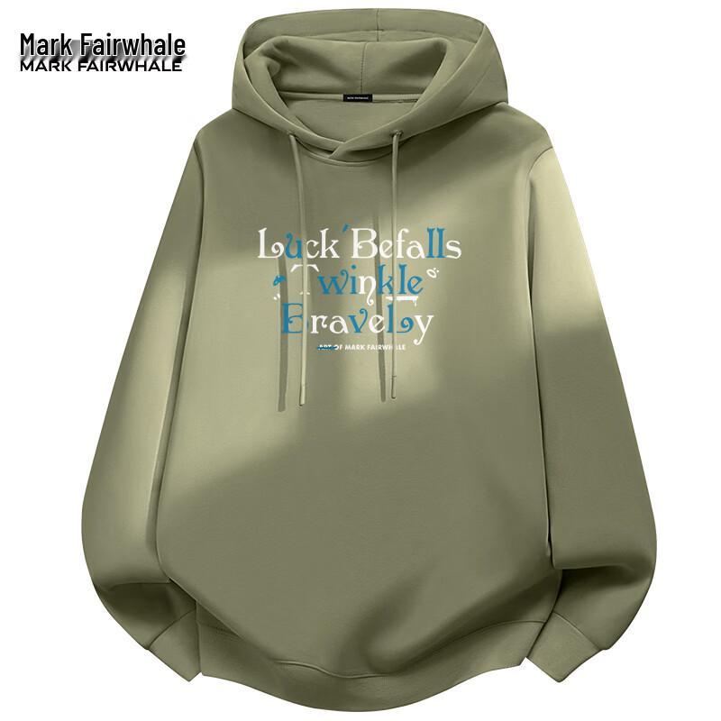 Mark Fairwhale Men's Casual Hooded Sweatshirt