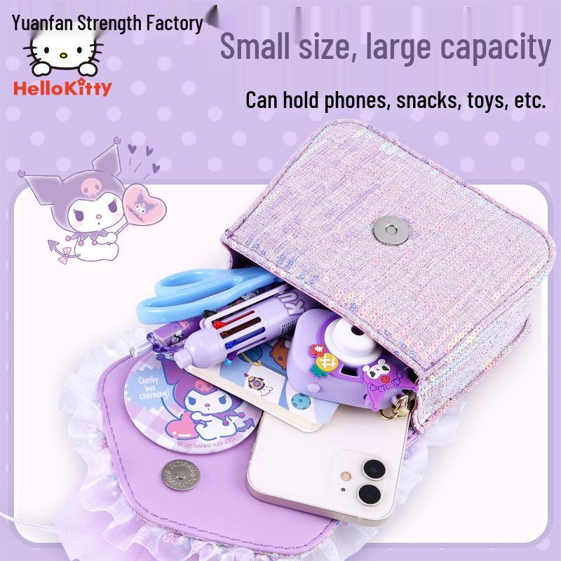 Kuromi Cute Crossbody Handbag for Girls & Women - New 2024 Edition